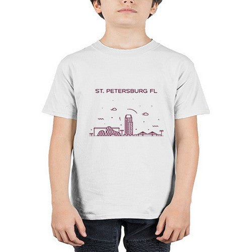 StPetersburgFL 1887# - cities - Youth Tee Unisex