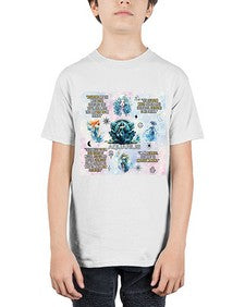 Straight Aquarius 468# - aquarius - Youth Tee Unisex