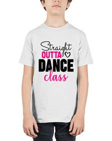 Straight outta dance class 189# - ballet - Youth Tee Unisex
