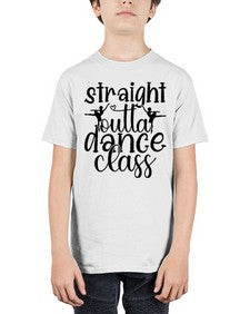 Straight outta dance class 191# - ballet - Youth Tee Unisex