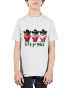 Strawberry Festival Plant City 1580# - strawberry - Youth Tee Unisex