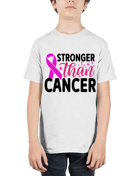 Stronger Than Cancer 6# - breast cancer - Youth Tee Unisex