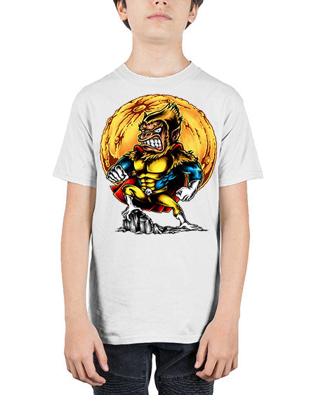 Super Monkey - Files - monkey - Youth Tee Unisex
