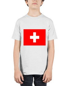 Switzerland 1915# - world flags - Youth Tee Unisex