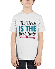 Tea Time Is The Best Time 1614# - tea - Youth Tee Unisex