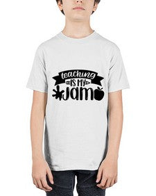 Teaching Is My Jam Style 1482# - teacher - Youth Tee Unisex