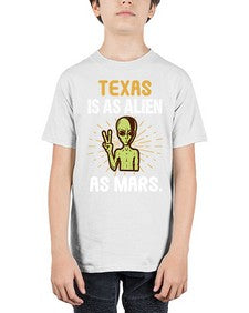 Texas is as alien as mars 39# - ufo - Youth Tee Unisex