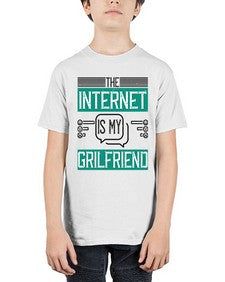 The Internet is my grilfriend 49# - internet - Youth Tee Unisex