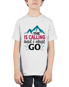 The Is Calling And I Must Go 1620# - tea - Youth Tee Unisex
