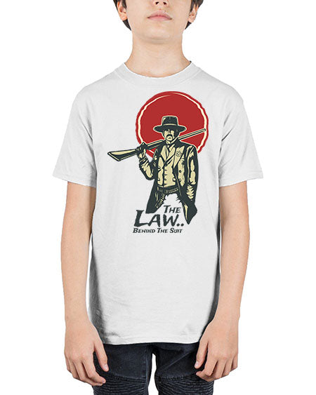 The Law Behind The Suit 1520# - lawyer - Youth Tee Unisex
