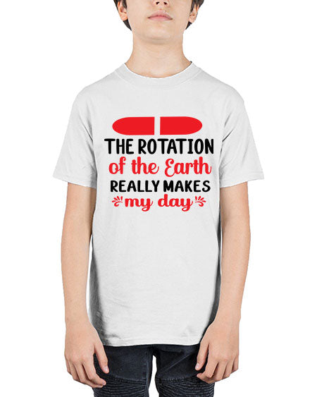 The Rotation of the Earth Really Makes my day 10# - nature - Youth Tee Unisex