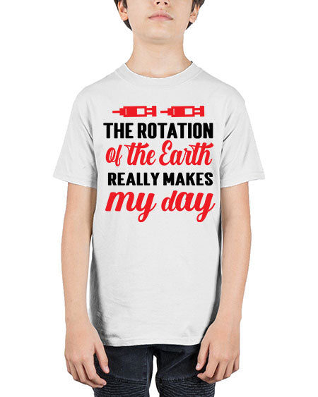 The Rotation of the Earth Really Makes my day 9# - nature - Youth Tee Unisex