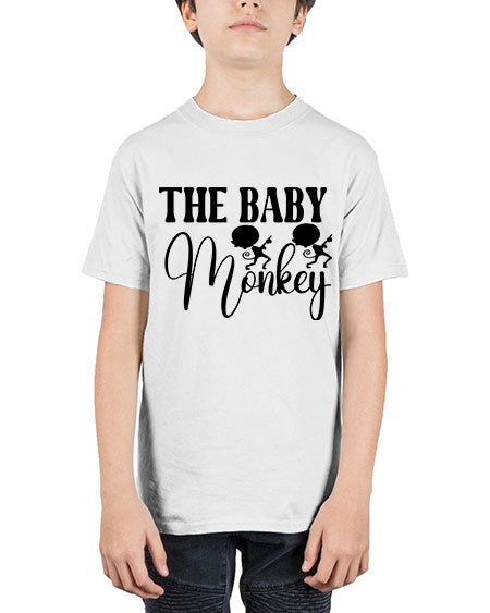 The baby monkey  - monkey - Youth Tee Unisex