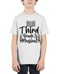 Third Grade Is Magical 961# - third grade - Youth Tee Unisex