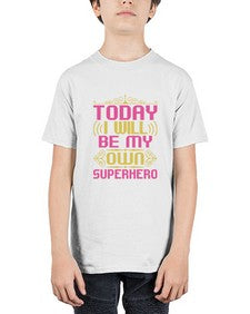 Today i will be 255# - cartoon super hero - Youth Tee Unisex