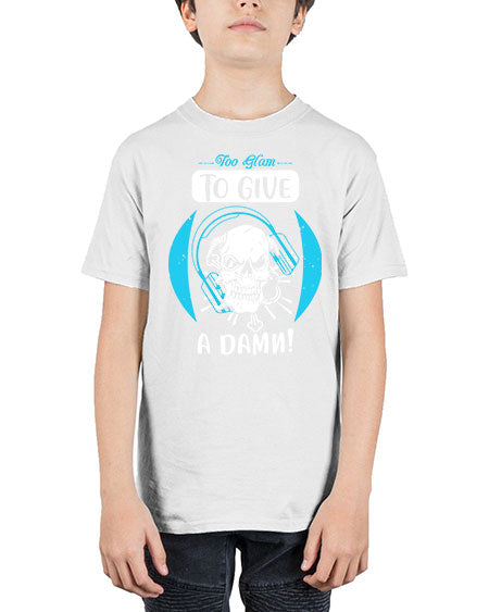 Too glam to give a damn Style 176# - beauty - fashion - Youth Tee Unisex