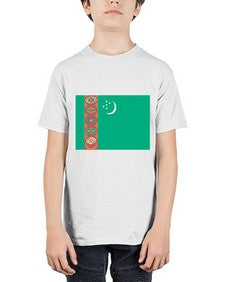 Turkmenistan 2019# - world flags - Youth Tee Unisex