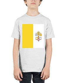 Vatican City 2053# - world flags - Youth Tee Unisex