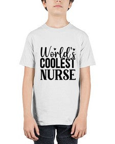 Worlds Coolest Nurse 1669# - nurse - Youth Tee Unisex