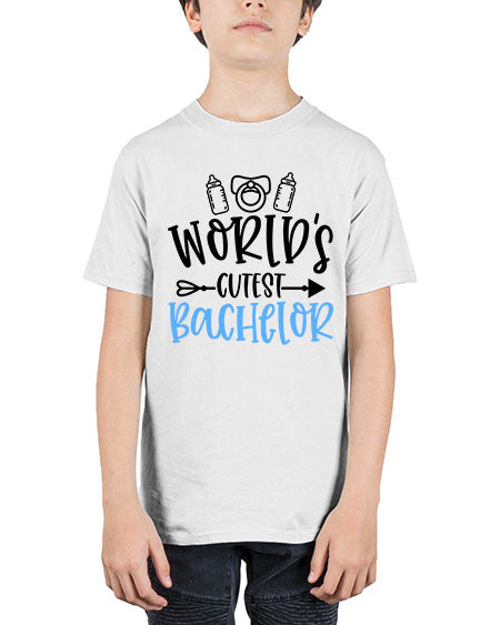 Worlds Cutest Bachelor Style 474# - baby - Youth Tee Unisex
