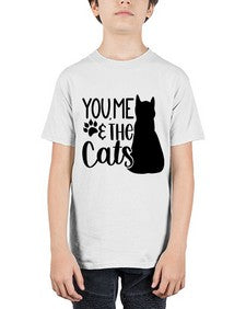 You Me The Cat Style 110# - cats - Youth Tee Unisex