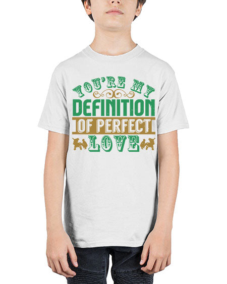 You are my definition of perfect love Style 242# - baby - Youth Tee Unisex
