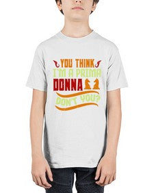 You think Im a prima donna dont you 173# - chess - Youth Tee Unisex