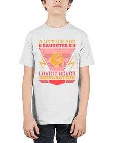 a mother and daughters love is never separated 26# - parents day - Youth Tee Unisex