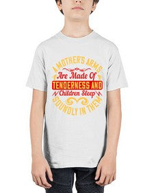 a mothers arms are made of tenderness and children sleep soundly in them 28# - parents day - Youth Tee Unisex