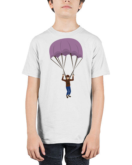 all in one 10# - parachute - Youth Tee Unisex