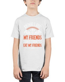 animals are my friends and i dont eat my friends 24# - vegan - Youth Tee Unisex