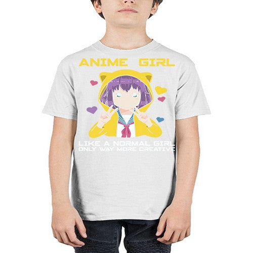 anime girl like a normal girl209# - anime - Youth Tee Unisex