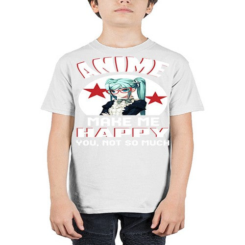 anime make me happy you not so much210# - anime - Youth Tee Unisex