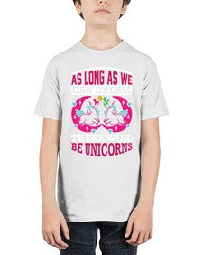 as long as we can dream there will be unicorns 12# - unicorn - Youth Tee Unisex