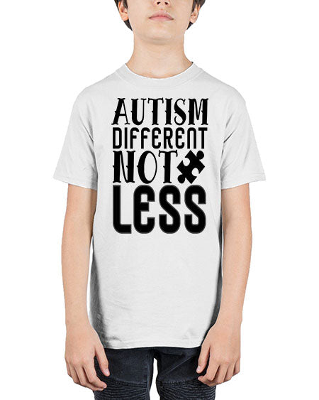 autism different not less 5214# - autism - Youth Tee Unisex