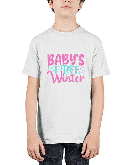 babys first winter Style 42# - baby - Youth Tee Unisex