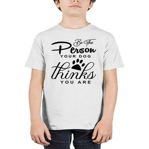 be the person your dog 50# - dogs - Youth Tee Unisex