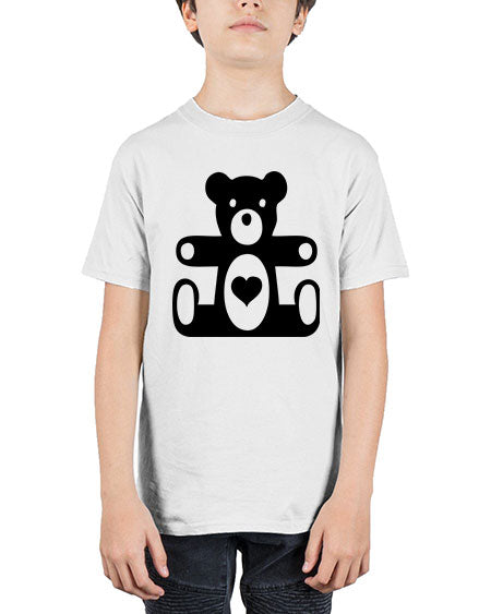bear with heart 47# - bears - animals - Youth Tee Unisex