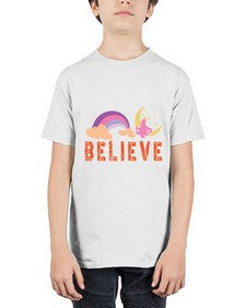 believe 47# - unicorn - Youth Tee Unisex