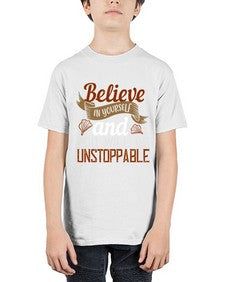 believe in yourself and you will be unstoppable 54# - cooking - Youth Tee Unisex