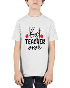 best teacher ever Style 80# - teacher - Youth Tee Unisex