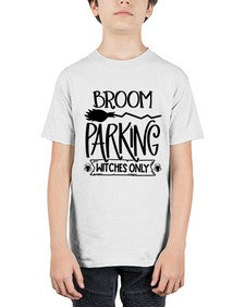 broom parking witches only 46# - witch - Youth Tee Unisex
