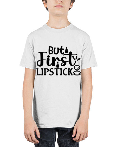 but first lipstick 4# - beauty - fashion - Youth Tee Unisex