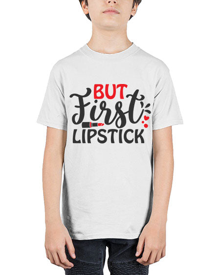 but first lipstick Style 160# - beauty - fashion - Youth Tee Unisex