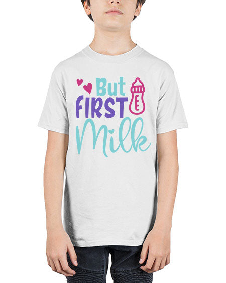 but first milk Style 49# - baby - Youth Tee Unisex