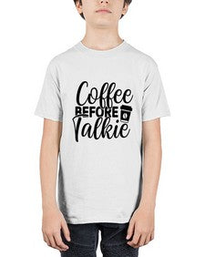 coffee before talkie 764# - tea - Youth Tee Unisex