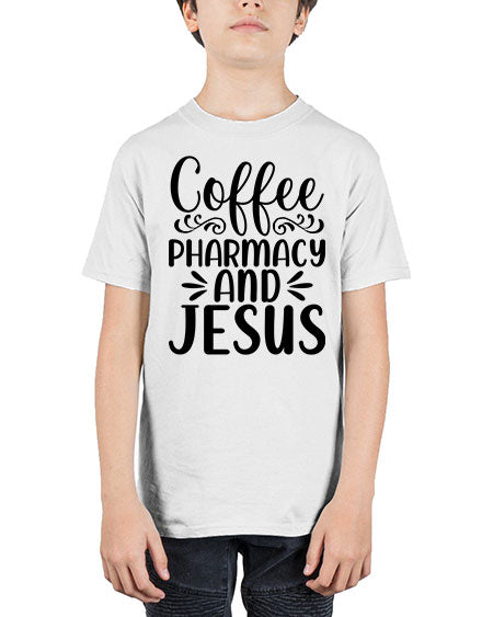 coffee pharmacy and jesus 661# - pharmacist - Youth Tee Unisex