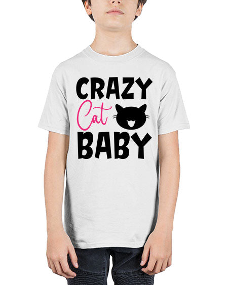 crazy cat baby Style 66# - baby - Youth Tee Unisex
