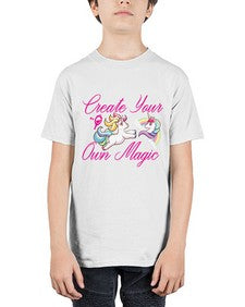 create your own magic 84# - unicorn - Youth Tee Unisex