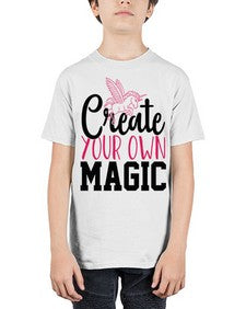 create your own magic 87# - unicorn - Youth Tee Unisex